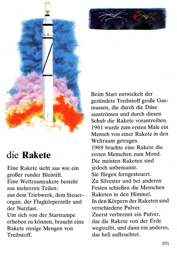 die Rakete