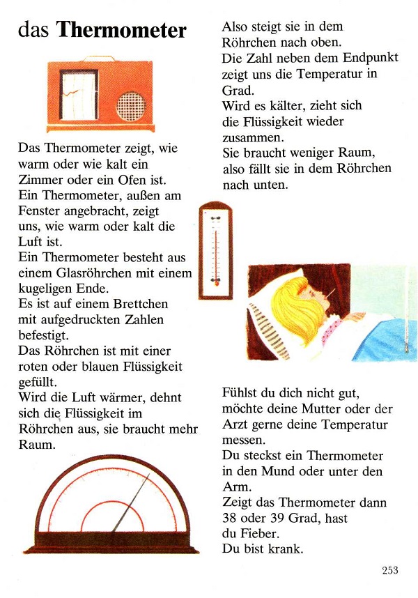 das Thermometer
